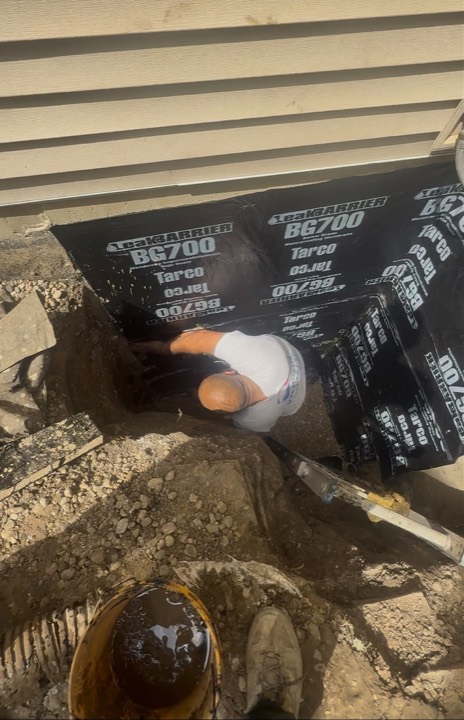 8A installing foundation waterproofing